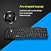 Vander Life Wired USB Keyboard 104 Key Standard Windows Keyboard Works with Windows 2000 / xp / 2003/2007 / Vista / Win7 / Win8 / Mac/WIN10, Black