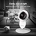 Home Camera, Vodool 1080p HD Smart Wireless WIFI IP Security Camera Surveillance System with Night Vision for Baby Monitor Compatible with IOS, Android App