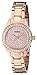 GUESS Women's U0230L3 Petite Sporty Radiance Rose Gold-Tone Crystal Watch