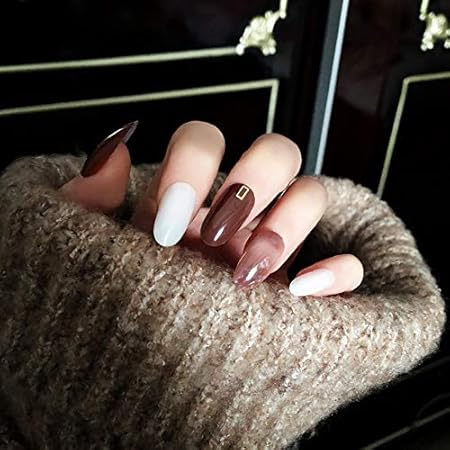 Amazon Nannan ネイルチップ ネイルチップ 手作りネイルチップ ネイルジュエリー つけ爪 24枚入 フルチップ シンプル 結婚式 パーティー 二次会などに ネイルアート Nannan ネイルチップ ネイル道具 ケアツール 通販