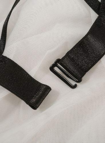 51F1rXKRE3L Lencería sexy con estampado de leopardo para mujer, 2 piezas, mono de tiras con cierre de corazón bodycon Teddy Babydoll Lencería sexy con estampado de leopardo para mujer, 2 piezas, mono de tiras con cierre de corazón bodycon Teddy Babydoll - Imagen 6