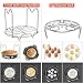 Antimi 21PCS Pressure Cooker Accessories Set For Instant Pot 5,6,8 QT, Steamer Basket, Springform Pan, Egg Bites Molds, Steamer Rack, Dish Clip, Whisk, Oven Mitts&Trivet Mats&Scrub Pad