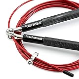 VOXLOVA Weighted Jump Rope for Men Women - 1LB Heavy Jump Rope