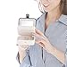 Travel Jewelry Box Double Layer Jewellery Organizer Small Size Storage Case with Mirror for Ring Ear Stud Necklace Birthday