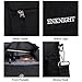 ENKNIGHT Nylon Crossbody Purse Bag for Women Travel Shoulder handbags Black