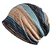 Jemis Womens Cotton Chemo Hat Beanie Scarf - Beanie Cap Bandana For Cancer (2 Pack)