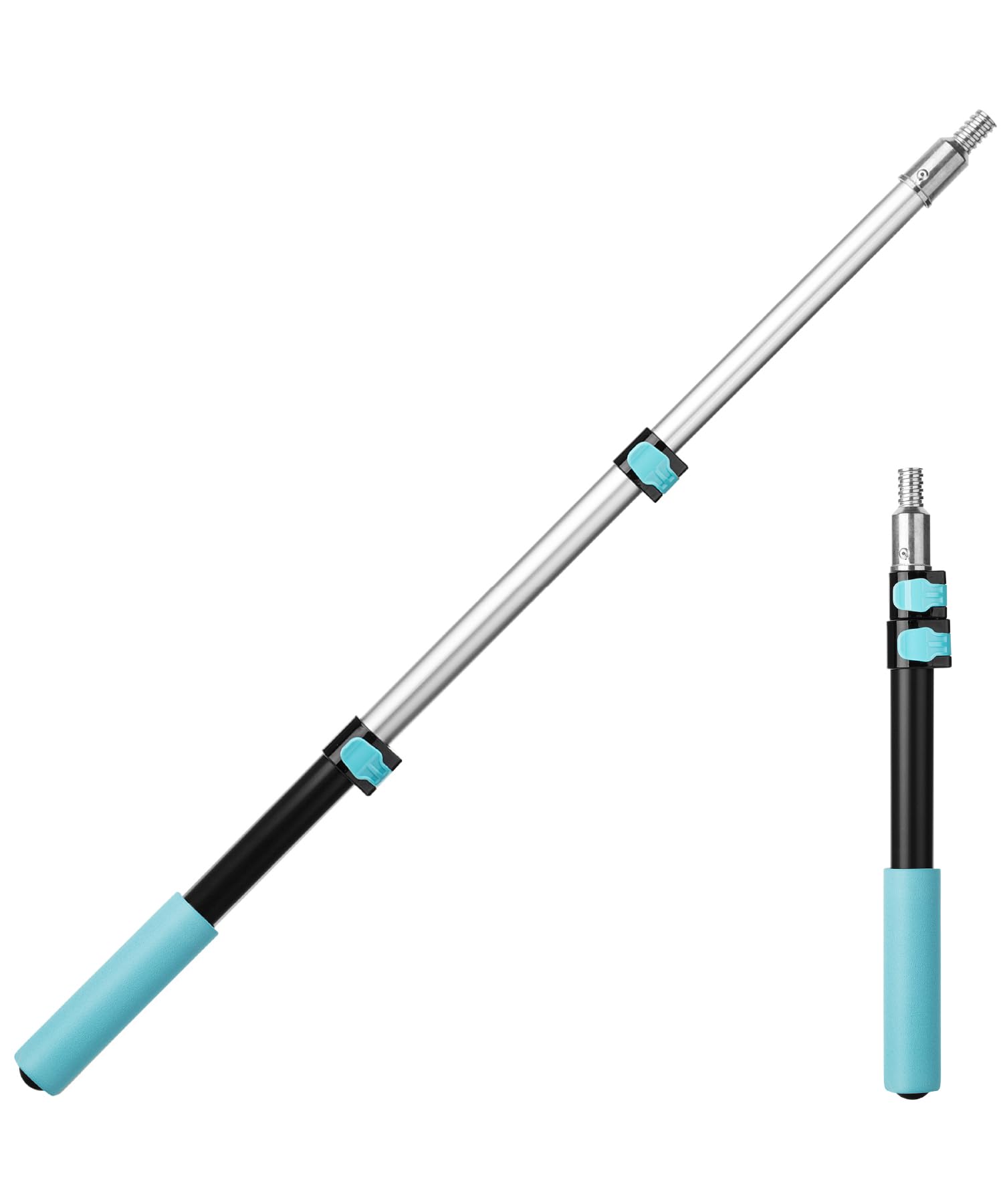 Bates- Extension Pole, 1.4 to 3 Ft Pole, Black