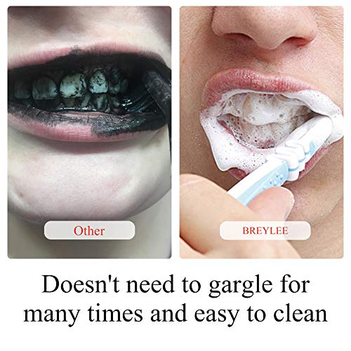 Teeth Whitening Powder BREYLEE Teeth Brightening Powder with Pearl Essence, Baking Soda for Removing Stain Caused by Coffee Wine Smoking Whitening Yellow Teeth Keeping Oral Fresh(30g, 1.05 oz)