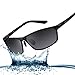 Bertha 2019 New Fashion Driving Polarized Sunglasses for Men Unbreakable-aluminum Frame 3230 Black Frame with Grey Lenses