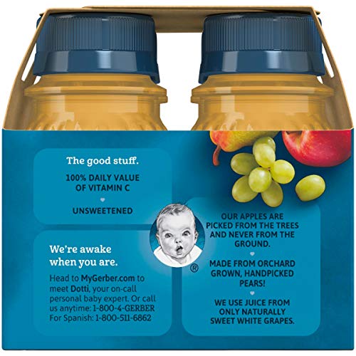 3 Gerber+Juice+Fruit+Variety+Pack