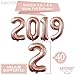 KatchOn, Rose Gold Graduation Decorations 2023 Set - Huge 40 Inch | Rose Gold 2023 Balloons | Rose Gold Balloons 2023 for Class of 2023 Decorations | Rose Gold Balloon Arch Kit, Grad Party Supplies