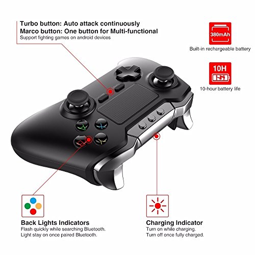 OUYAWEI iPega PG-9069 Gamepad Bluetooth Wireless Joystick Gaming Controller for Smartphone iOS Android Tablet PC