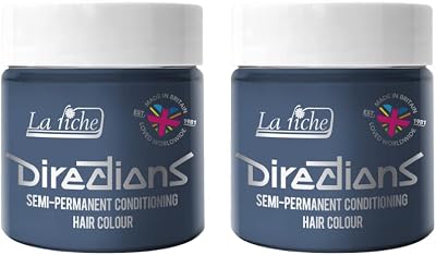La Riche Directions Slate Semi-Permanent Hair Colour 100ml Tub 2 Pack