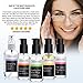 YEOUTH Skin Care Set: Hyaluronic Acid Serum for Face, Vitamin C Serum, Facial Toner, Under Eye Gel, Face Cream, Skin Care Kit for Women & Men 5-Piece