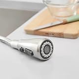 Heable 2 Function Kitchen Tap Spray Head Brushed Nickel G1/2 2 Settings view 2