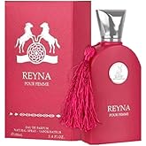 Maison Alhambra Reyna Pour Femme Eau de Parfum for Women – 100ml / 3.4 Fl Oz Natural Spray – Long Lasting Feminine Fragrance