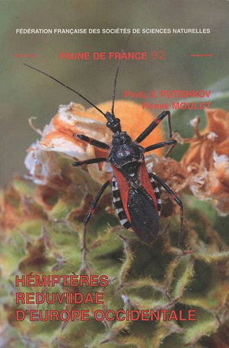 Hémiptères Reduviidae d'Europe occidentale