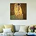 Wieco Art The Kiss by Gustav Klimt Famous Oil Paintings Reproductions Gallery Wrapped Modern Giclee Canvas Prints Artwork Pictures on Canvas Wall Art for Living Room Bedroom Home Decorations 24x24