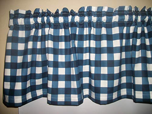 Amazon Com Navy Blue White Plaid Buffalo Checked Checks Farmhouse