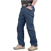 NAVEKULL Men's Military Cargo Tactical Pants Ripstop Lightweight Cotton Stretch Combat Outdoor Hiking Pants