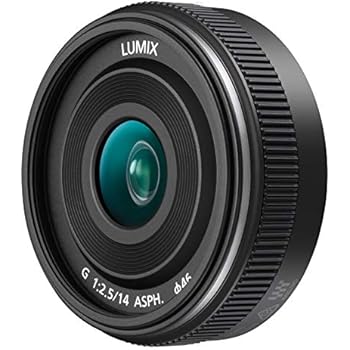 PANASONIC LUMIX G II Lens, 14mm, F2.5 ASPH., Mirrorless Micro Four Thirds, H-H014AK (USA BLACK)