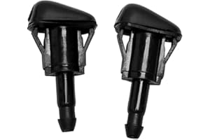 AMFRNE 5113049AA Direct Replacemnt for 08-18 DODGE GRAND CARAVAN, 08-17 CHRYSLER TOWN & COUNTRY,09-14 VOLKSWAGEN ROUTAN Adjustable Durable Front Lh or Rh Windshield Wiper Washer Jet Nozzle Spray Sub Assembly