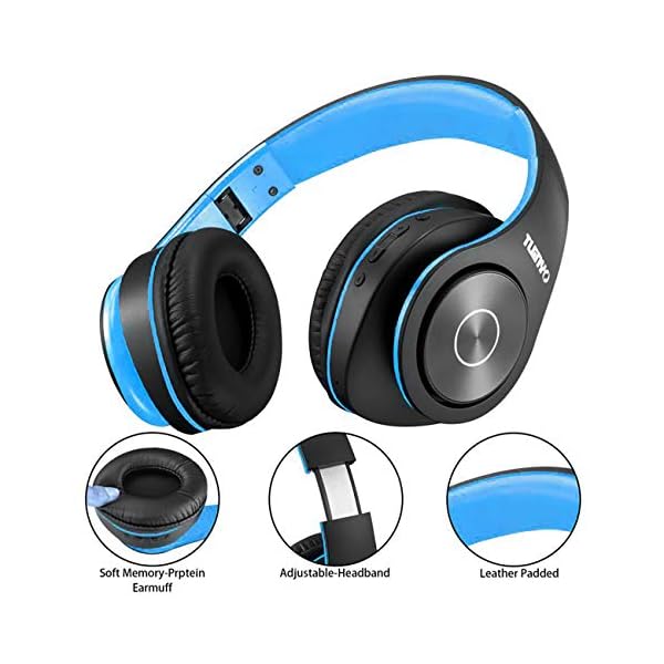 Bluetooth-Headphones-WirelessTuinyo-Over-Ear-Stereo-Wireless-Headset-35H-Playtime-with-deep-bass-Soft-Memory-Protein-Earmuffs-Built-in-Mic-Wired-Mode-PCCell-PhonesTV-BlackBlue TUINYO Bluetooth Headphones Wireless, Over Ear Stereo Wireless Headset 40H Playtime with deep bass, Soft Memory-Protein…