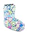 My Recovers Walking Boot Cover for Fracture Boot, Fashion Cover in Blue Flowers, Short Boot, Made in USA, Orthopedic Products Accessories (Large)