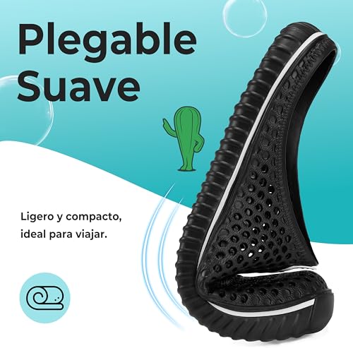 SAGUARO Unisex Beach Slippers Hollow Out Garden Sandals Clogs Shoes Indoor Outdoor Slipper 36-45EU