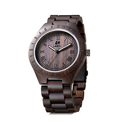 analog wooden watch