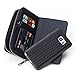 Galaxy Note 5 Case, TabPow Wave Zipper Cash Slot Series - [Card Slots][Button Closure] Flip PU Leather Wallet Case Cover with Detachable Magnetic Hard Case for Samsung Galaxy Note 5, Black