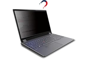 NUSIGN+ 15.6 inch Magnetic Loptop Privacy Screen Filter- Blue Light Screen Protector - Laptop Anti Glare Screen Protector,Blocks 96% UV–16:9 Aspect Ratio by Nusign
