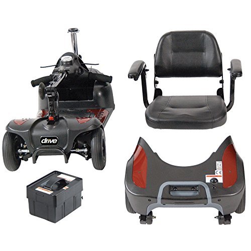Phoenix 4 Wheel Heavy Duty Scooter by Drive Medical, 20” Wide Seat Includes 5 Year Protection Plan