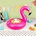 BigMouth Inc Inflatable Pink Flamingo Serving Ring, Pink Flamingo Party Server, Holds Drinks, Snacks, Ice and More, Easy to Inflate