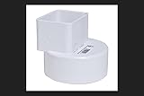 Plastic Trends 2 in. Hub x 3 in. Dia. Female Flush