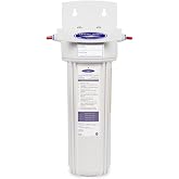 Crystal Quest Fluoride Removal In-Line Water Filter, 1500 gallons Capacity | Reduces fluoride, lead &amp; arsenic with GAC - for refrigerators, ice makers, water coolers, coffee makers &amp; ice machines