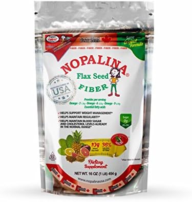 Nopalina Flax Seed Plus Fiber 1lb