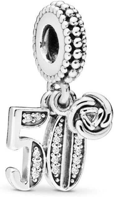 MiniJewelry Birthday Number 21st 30th 16th 18th 50th 60th Celebration Letter Charm for Bracelets Gift for Friends Wife Women Daughter Sister