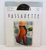 Vassarette Sheer Pantyhose,#7640,black,long,sheer