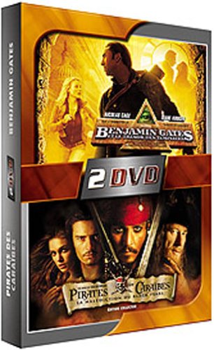 Benjamin Gates Et Le Trésor Des Templiers + Pirates Des Caraïbes, La Malédiction Du Black Pearl