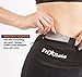Running Belt Waist Packs with zipper easy to use | Runners Belt designed with 2-in-1 colors for iPhone and all Smartphones | 2 Bonuses: Guide to Running & Waterproof Phone case (XS-XL)