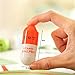 6 Pcs Cute Smiling Face Mini Retractable Pill Ball Point Pen Novelty Stationery Telescopic Vitamin Capsule Ballpen Office School Supplies