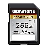 [5-Yrs Free Data Recovery] GIGASTONE 256GB SD