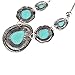 TS Ethnic Wind Turquoise Pendant Necklace