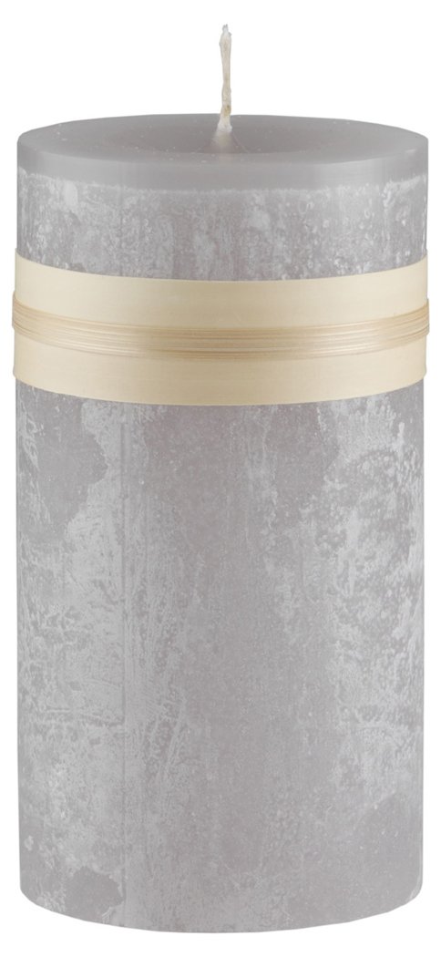 Best Dove Gray Pillar Candles 3X5