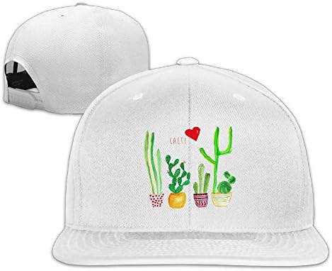 Cacti Cactus Love Artical Flat-along Baseball Hat Visor Hip-Hop Baseball Cap