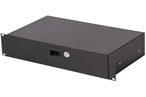 OnStage RDLS2000 2U Locking Rack Drawer, Shallow (RDLS 2000)