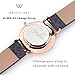WRISTOLOGY Stella Womens Watch Silver Black Midnight Crystal Boyfriend Ladies Metal Mesh Strap Band