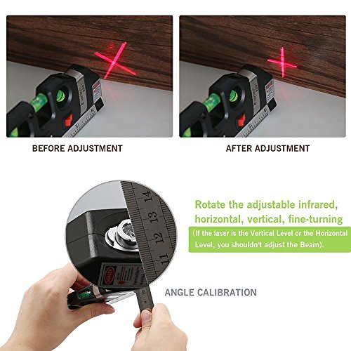 Laser Ruler Marker Купить Valuetom Laser Level Laser Measure Line 8ft+Measure Tape Ruler ...