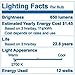 GE Lighting 83574 Reveal LED 12-Watt (65-watt Replacement), 650-Lumen BR30 Spotlight Bulb with Medium Base, Reveal, 1-Pack
